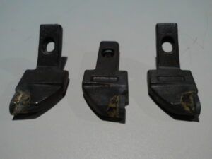 Milling teeth set 1xli / 1xre / 1xstraight