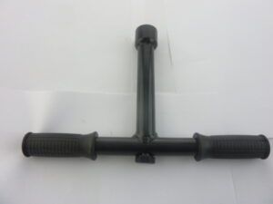 Clamping handle (T-piece) incl. handle sleeve