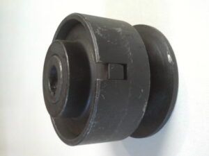 Centrifugal clutch incl. pulley