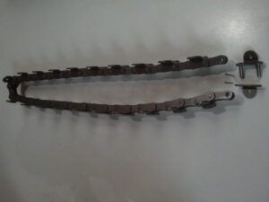 Milling chain without teeth