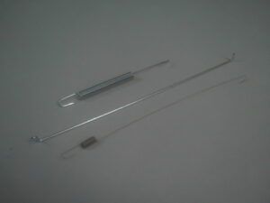 Gas control spring + linkage f. G8E