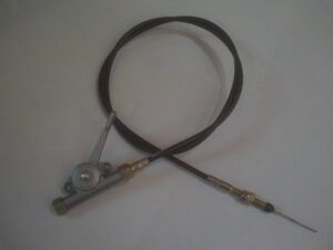 Throttle lever incl. cable