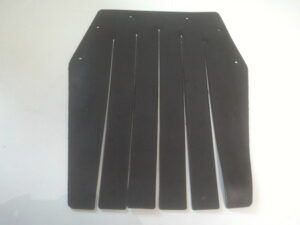 Protective rubber feed hopper