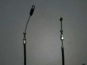 Clutch cable (left) f. Sweep drive