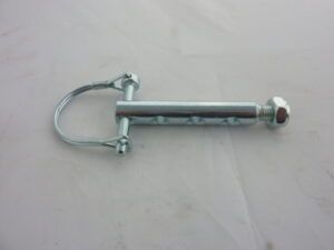 D-pin + bolt incl. stop nut