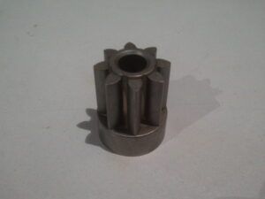 Gear wheel travel drive