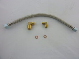 Hose set motor to boiler short