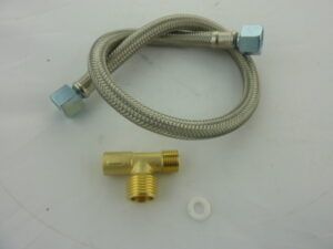 Hose set motor to boiler long