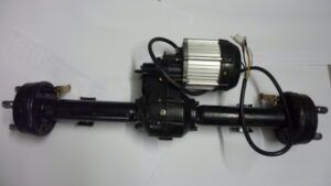 Axle incl. motor