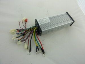Control unit w. electr. brake
