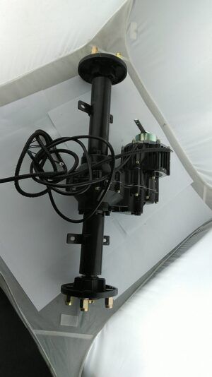 Gearbox / axle incl. motor