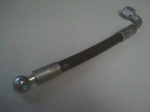 Hydraulic hose tank control valve