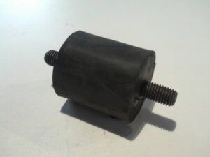 Rubber buffer bottom plate