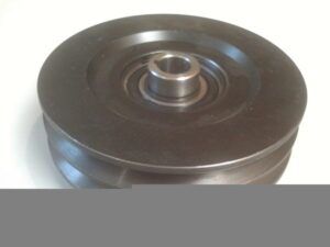 Centrifugal clutch incl. pulley