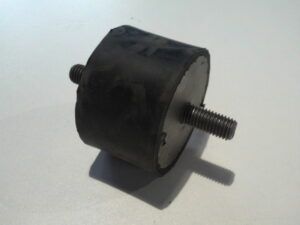 Rubber buffer base plate