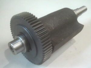 exciter shaft 3 (V-belt pulley), length 130 cm