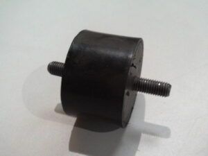 Rubber buffer base plate