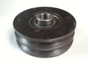 Centrifugal clutch incl. pulley