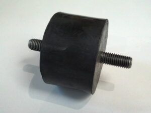 Rubber buffer base plate