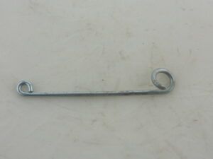 Rope pull fastening for ejection chute