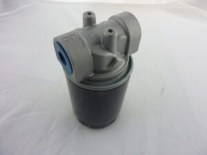Oil filter return/filter unit
