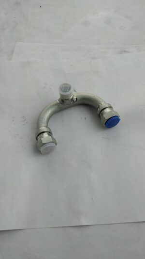 Double safety valve connection