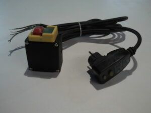 On-off switch w. cable and PRCD plug
