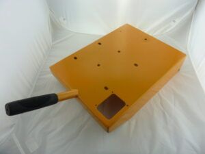Motor mounting plate.