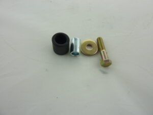 Rubber buffer guide bracket