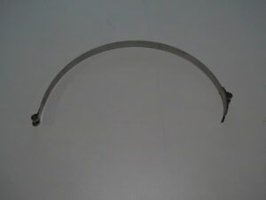 Clamp incl. screw to plastic bellows