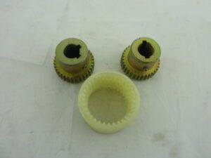 Connecting flange motor/shaft