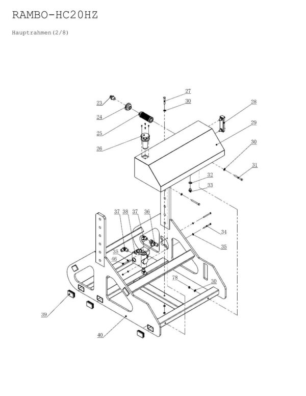RAMBO HC20HZ Drawing 2