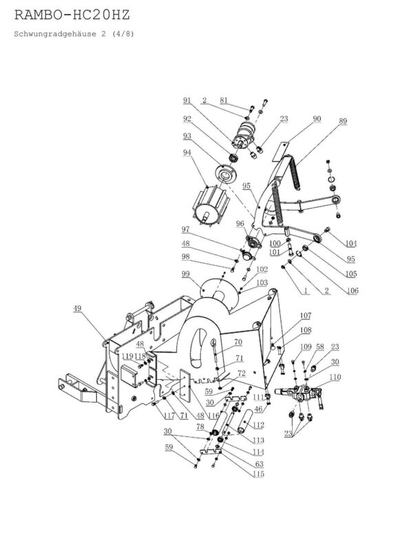 RAMBO HC20HZ Drawing 4
